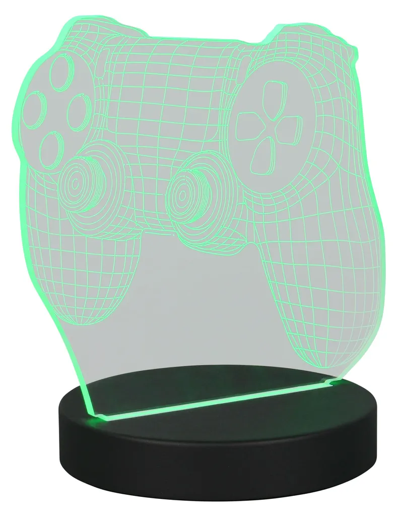 Lampe de table anti-éblouissement JOY LED noire Reality pour petit espace