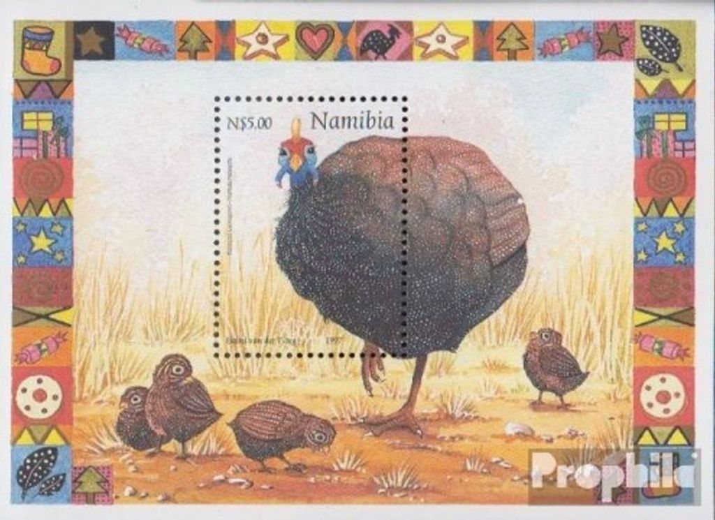 Briefmarken Namibia - Südwestafrika 1997 Mi Block30 (kompl.Ausg.) postfrisch Weihnachten
