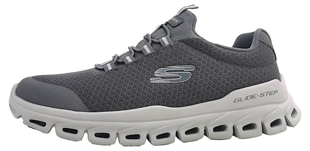 Skechers Glide-Step Sylo Slip-On Grau CHAR Größe EU 46 Produktbild 