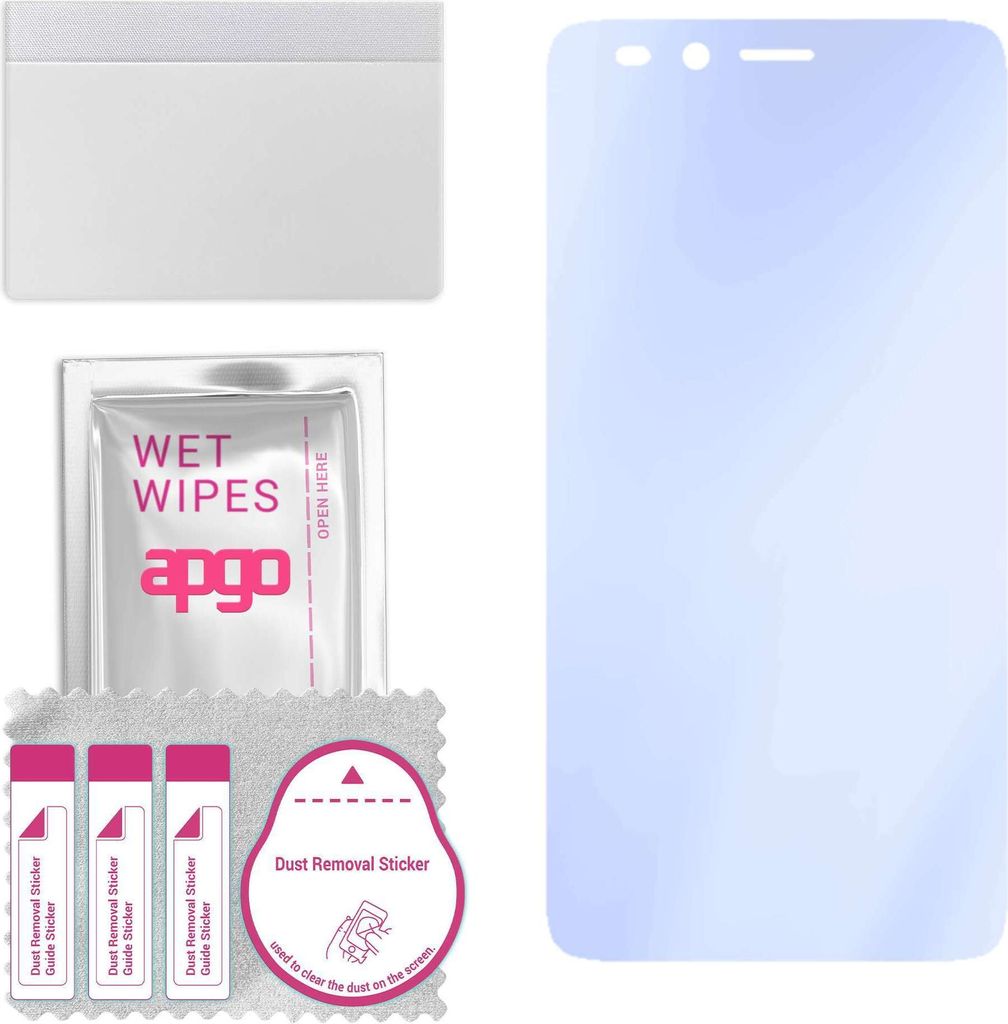 apgo Hybrid Schutzglas, kompatibel mit Honor X5, 9H Härte, Flexible Nano Glass PRO, toller Ersatz für Hartglas, kratzfester Displayschutzglas, Di...