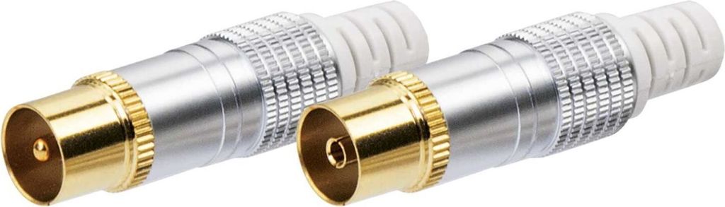 Schwaiger IEC - IEC, IEC, IEC, Samec, Samica, Strieborná Obrázok produktu 