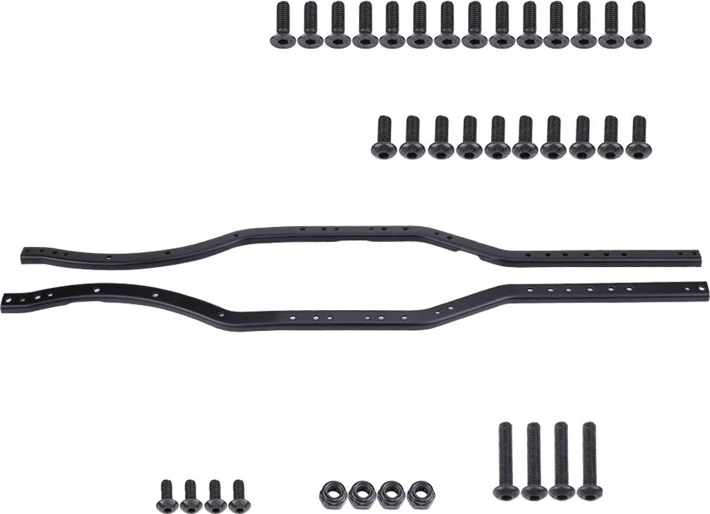 Rails de Châssis pour AXIAL SCX10 90046 : Idéal pour franchissement RC