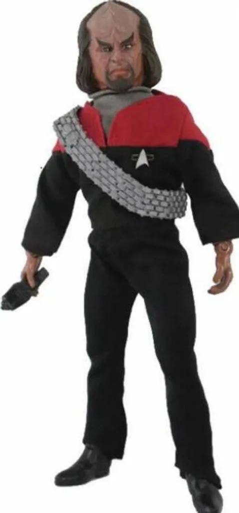 Déco Geek Star Trek : Figurine Worf TNG 20 cm pour Bureau et Vitrine
