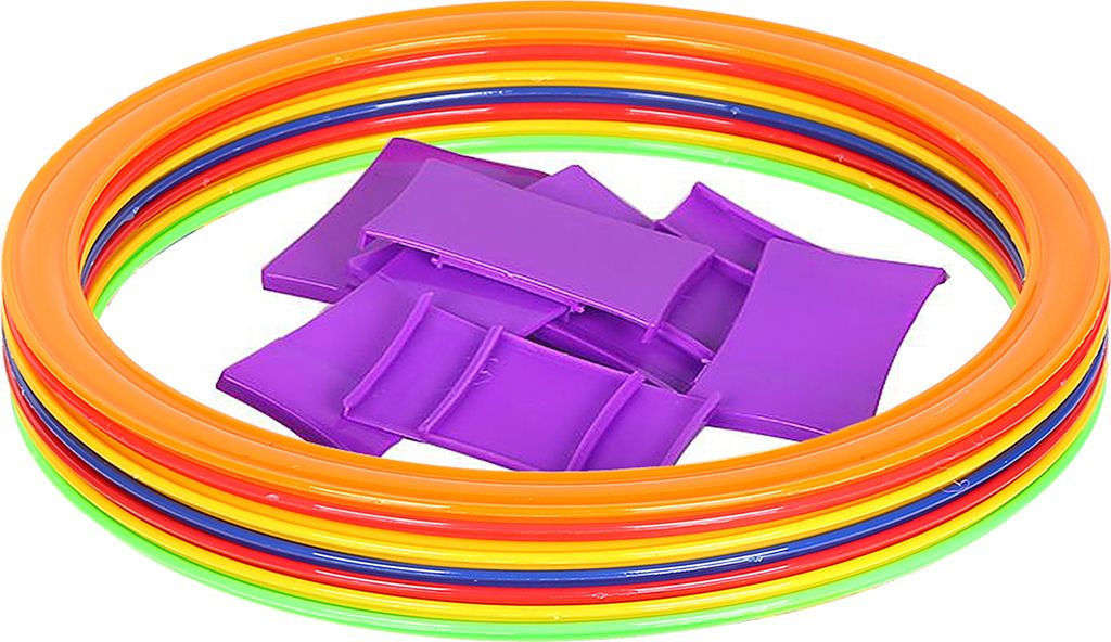 10pcs 28cm / 38cm Agility Speed Ring Fussball Fussball Produktbild 