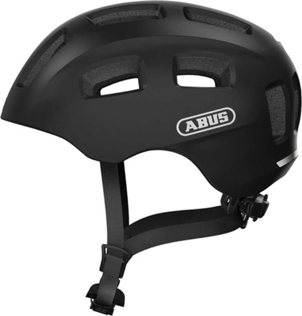 Abus Youn-I 2.0 Velvet Black M Dětská cyklistická helma Obrázek produktu 