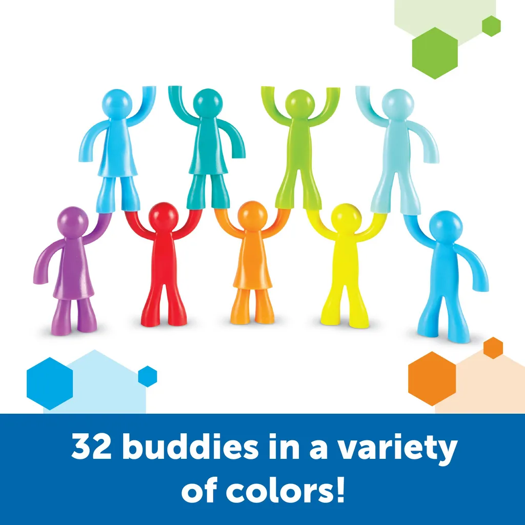 Learning Resources Buddy Builders Figurines de Construction x32 Pièces - 2