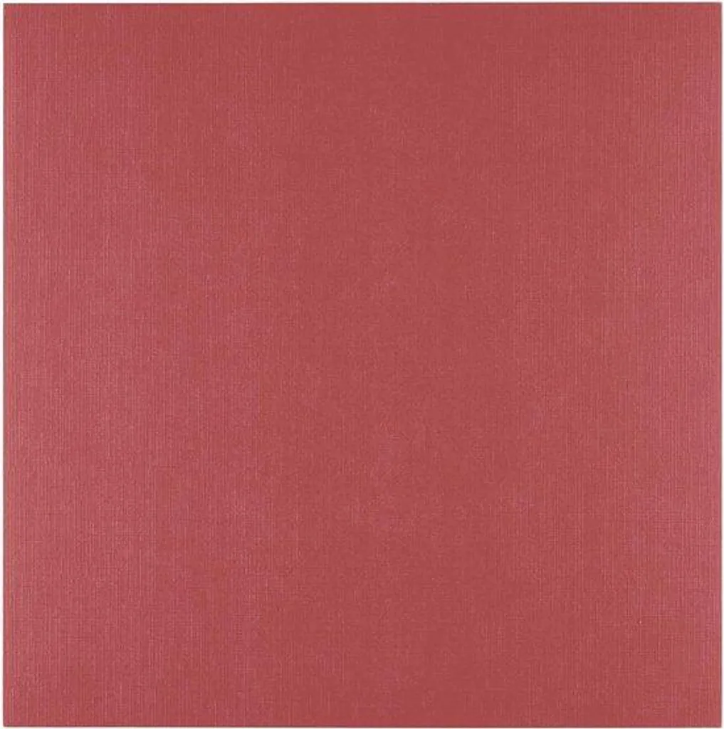 Papier scrapbooking rouge et noir 250g pour carterie et albums