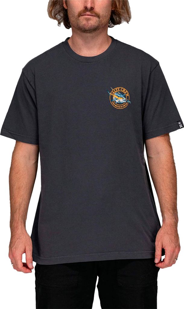 Salty Crew Chaser Classic Kurzarm-t-shirt Schwarz S Mann Schwarz S