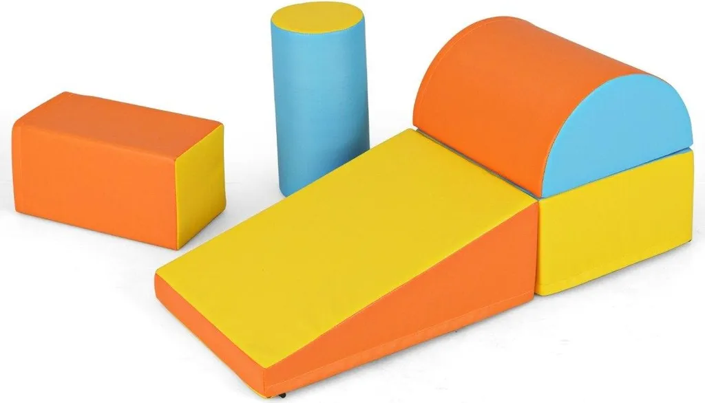 Espace de jeu sécurisé : 5 blocs mousse pour éviter les chutes bébé