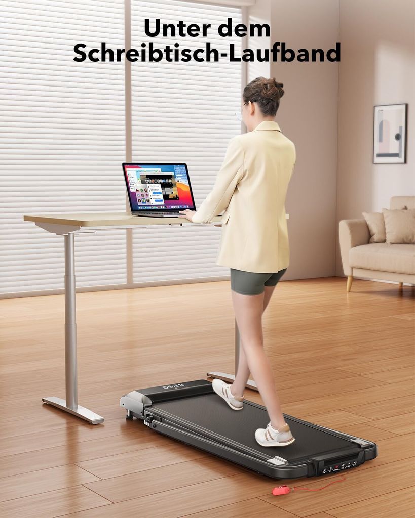 Toputure TP2 Laufband, Walking Pad Laufband mit Neigung, 2 Produktbild 2