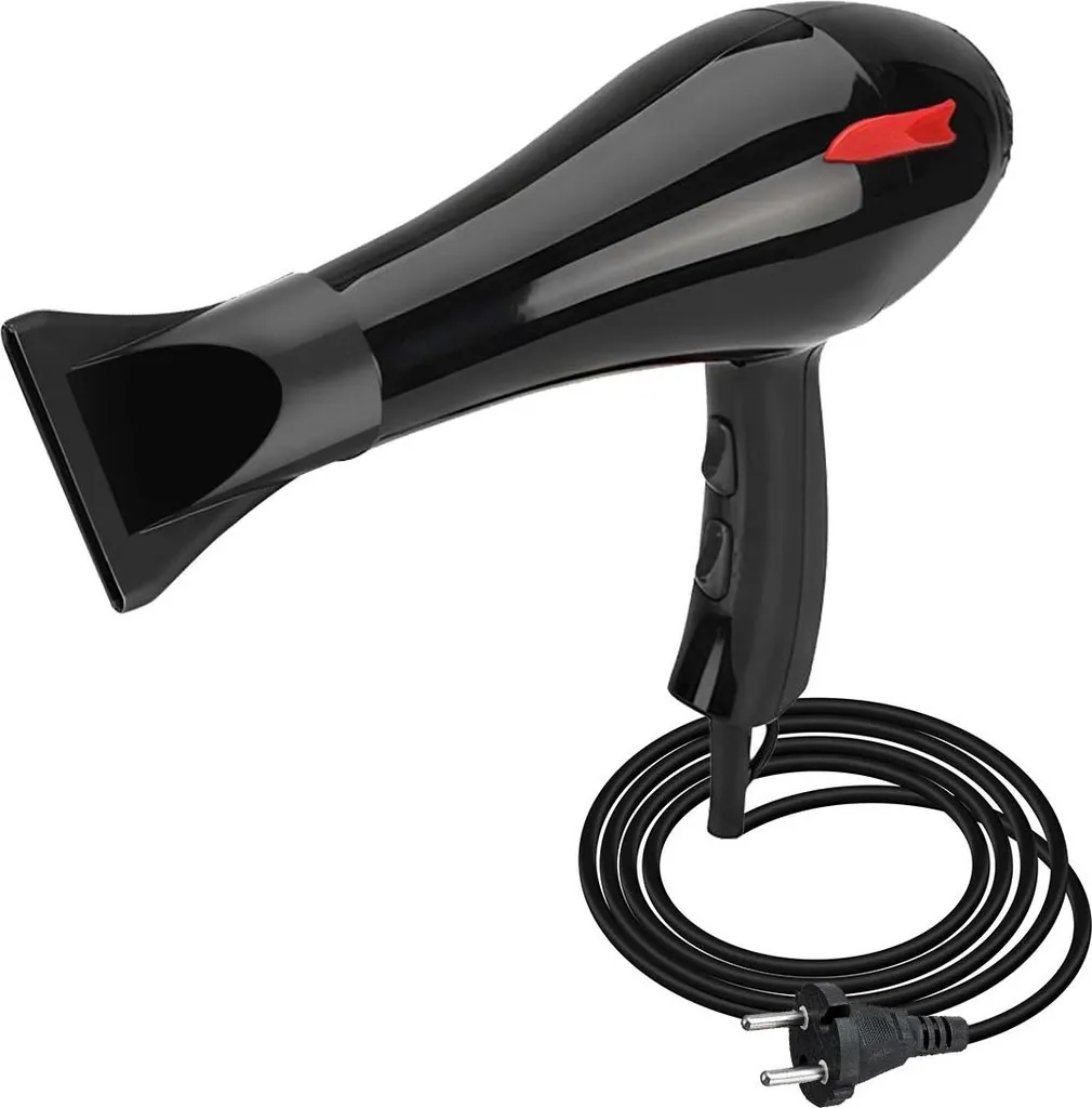 Asciugacapelli Avizar 1500W Ergonomico Compatto Aria Calda/Fredda