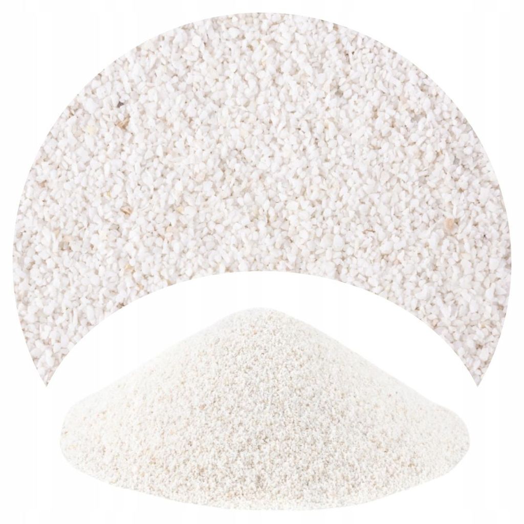 Aquarium Sand, Dolomit 0,5-1 mm Weiss 2 kg Produktbild 