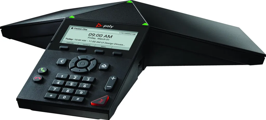 Poly Trio 8300 : Téléphone IP avec Wi-Fi et Anti-Bruit Actif
