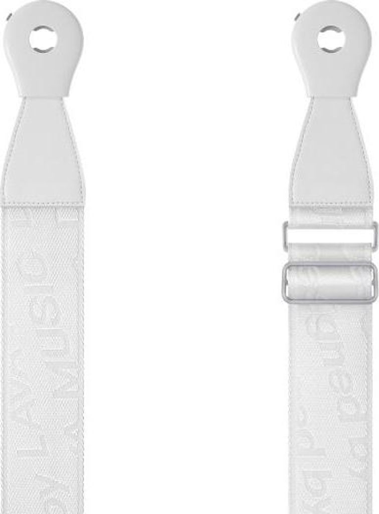 Lava Music Ideal Strap 2 Courroie de guitare blanche tissée Image du produit 