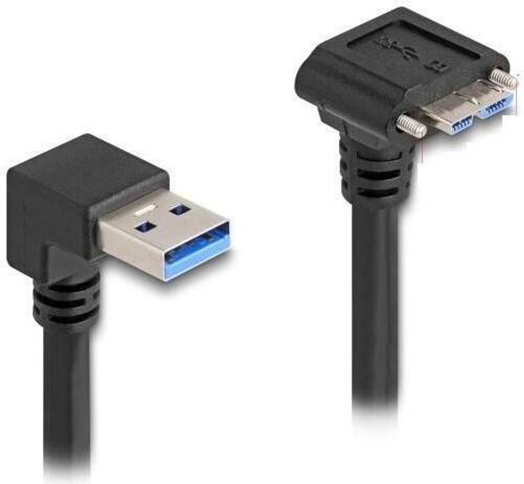 DeLOCK 80482 USB Kabel 1 m USB 3.2 Gen 1 (3.1 Gen 1) USB A Micro-USB B Schwarz (80482)