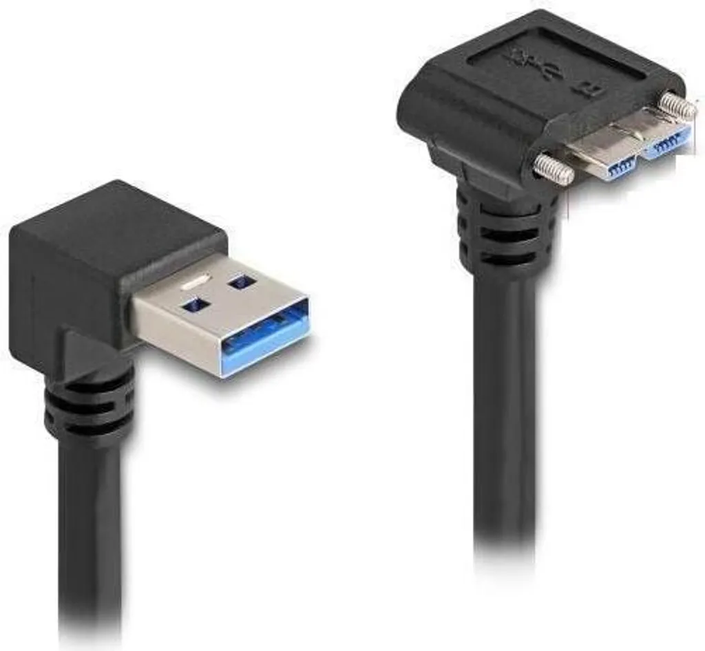 Câble USB pour disque dur externe et transfert rapide 1m Noir