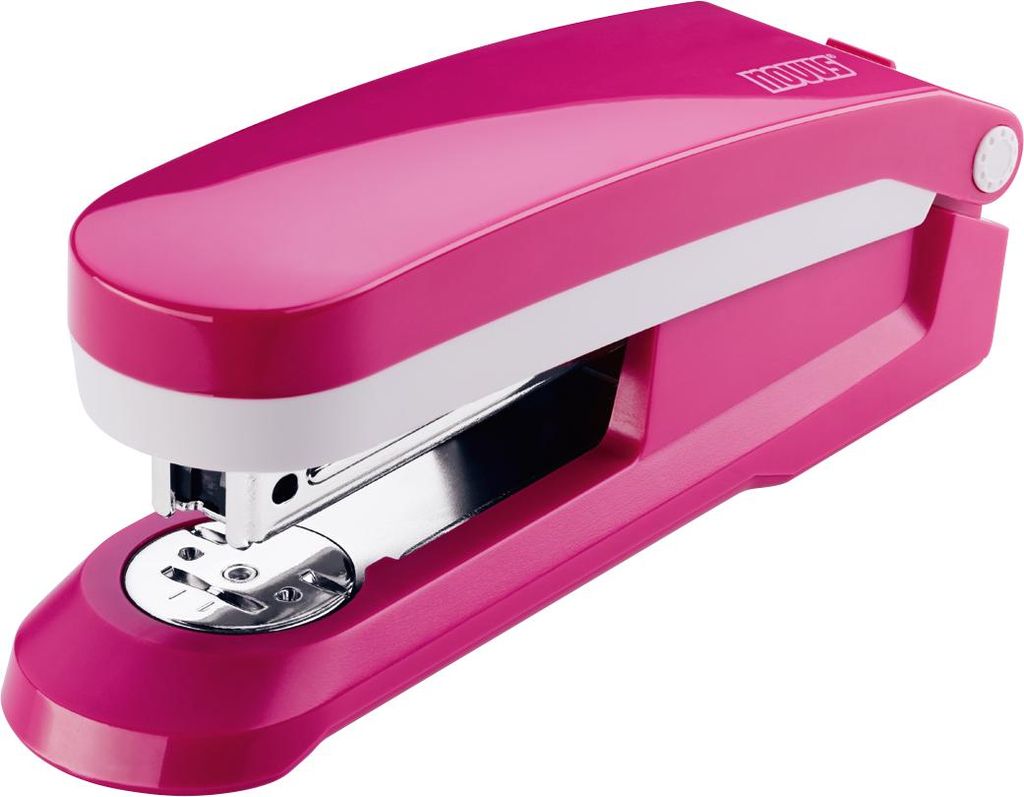 NOVUS Heftgerät E 25 020-1861 Metall/Kunststoff pink