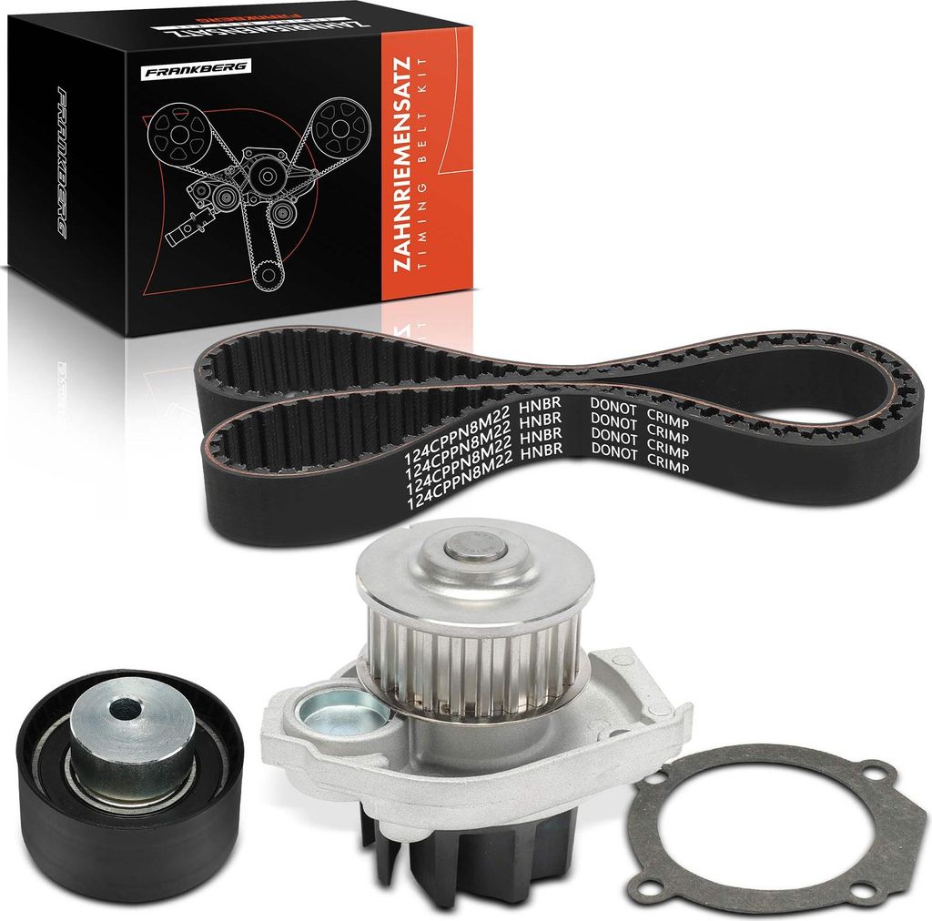 Frankberg 1x Zahnriemensatz Zahnriemen Wasserpumpe für Fiat Punto Siena Stilo Tipo Bravo Opel