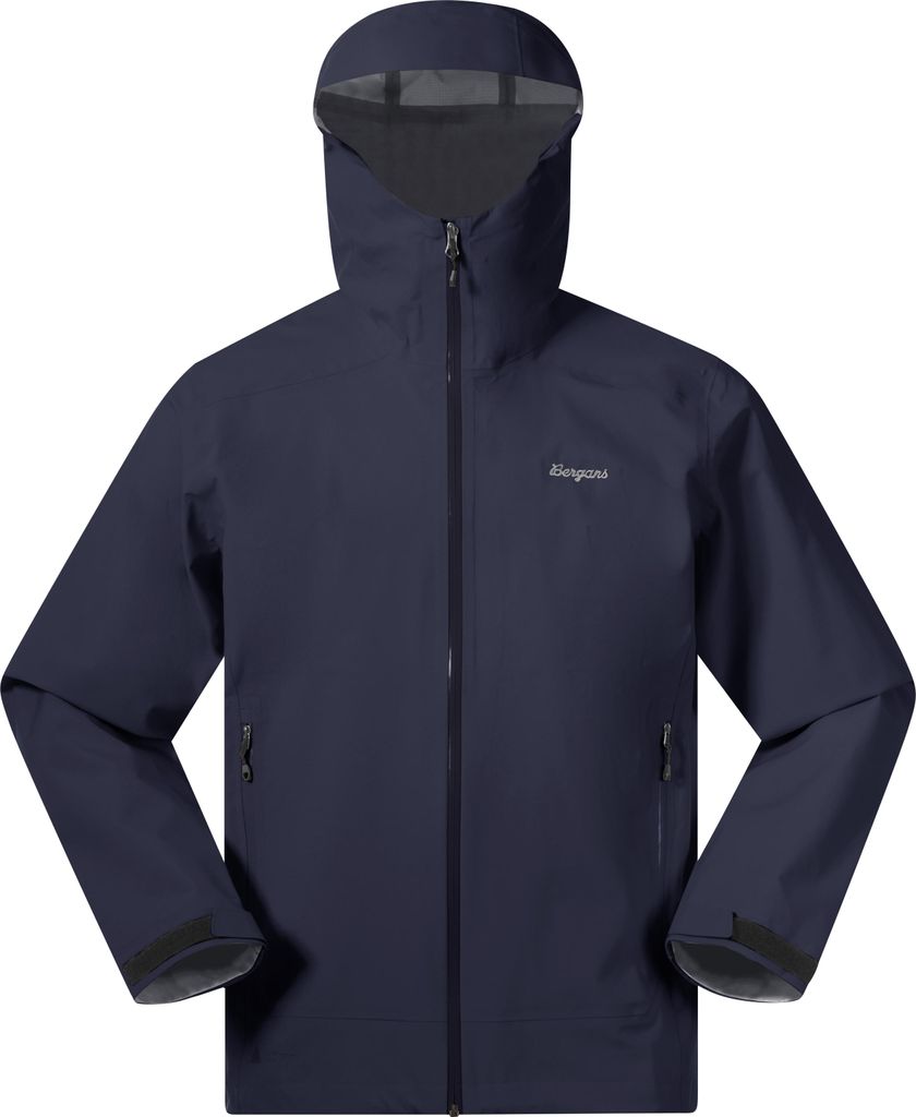 Bergans Herren Essentials 3L Shell Regenjacke Navy M