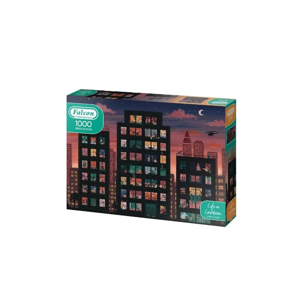 Puzzle 1000 pièces vie de confinement - Activité détente pour la maison