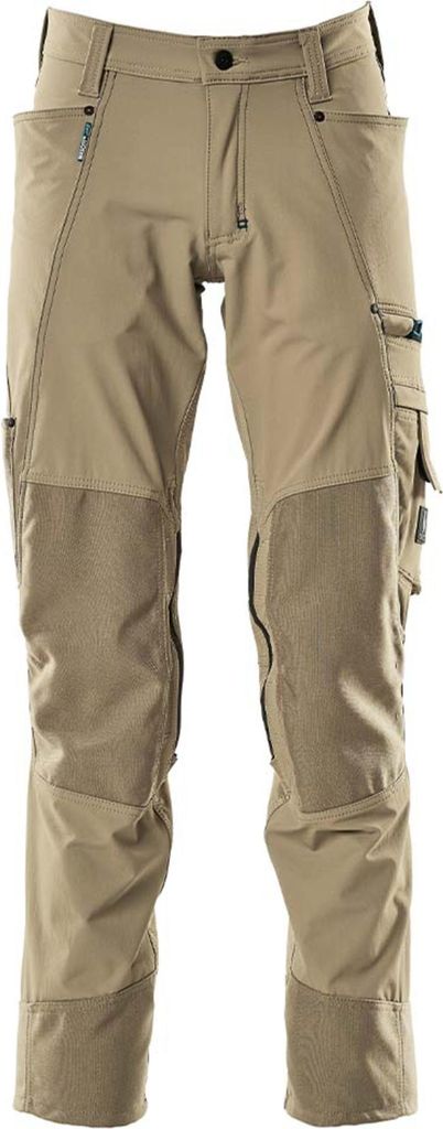 Mascot Bundhose ADVANCED wasserabweisend mit Knietaschen 17179, Gr. 114 hellkhaki