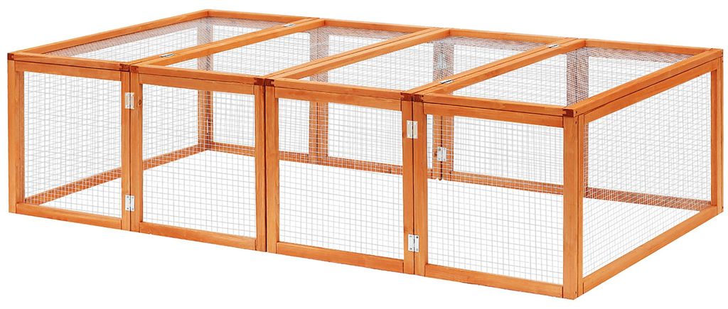 PawHut Freilaufgehege Kleitierkäfig Kleintierstall Produktbild 