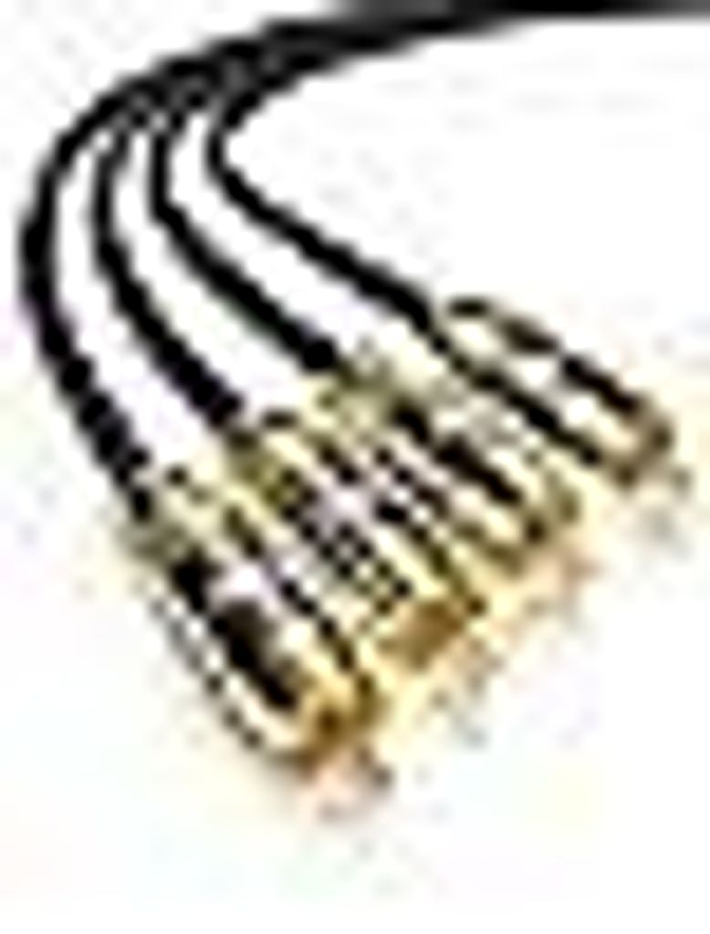 2x RCA Stereo Audio Kabel, Cinch auf Cinch, 2,0 m - HiFi-Kabel für Verstärker, Lautsprecher, Heimkino & HDTV