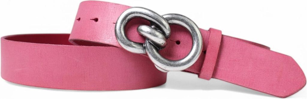 FRONHOFER Damengürtel 4 cm, Gürtelschnalle, Knoten, abstrakt, echt versilbert