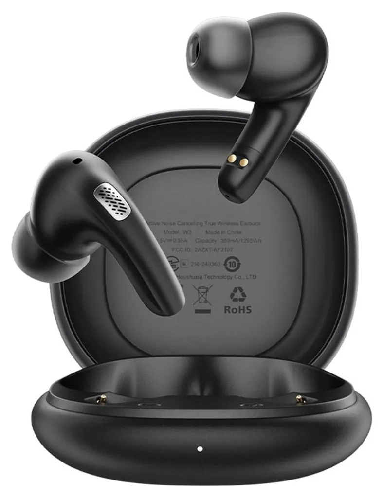 Écouteurs sans fil pour Sport et Travail Acefast W3 Bluetooth 5.4 IPX4 Noir