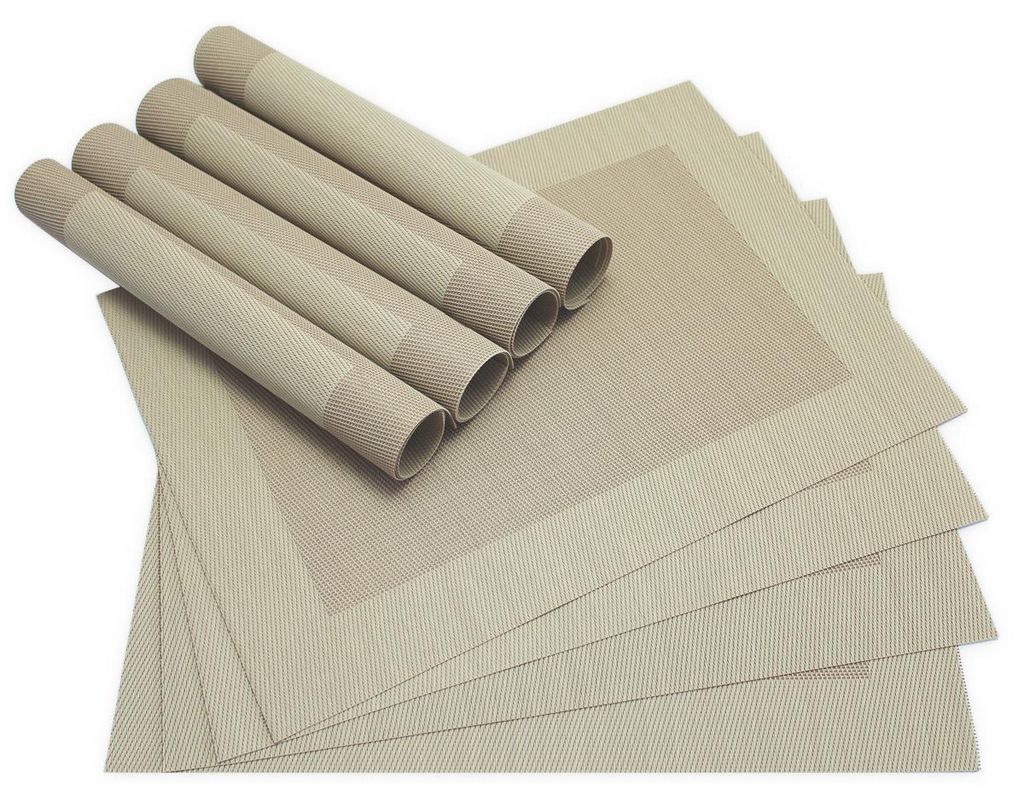 Tischsets BORDA 8er Set Beige als Tischuntersetzer Produktbild 