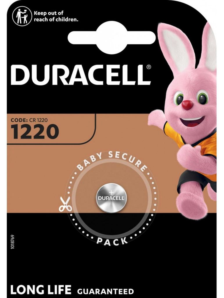 Duracell DL1220 Blister / Lithium 3V Obrázek produktu 