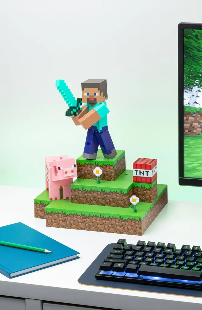 Veilleuse Minecraft Diorama Paladone Éclairage Doux pour Chambre Enfant - 7