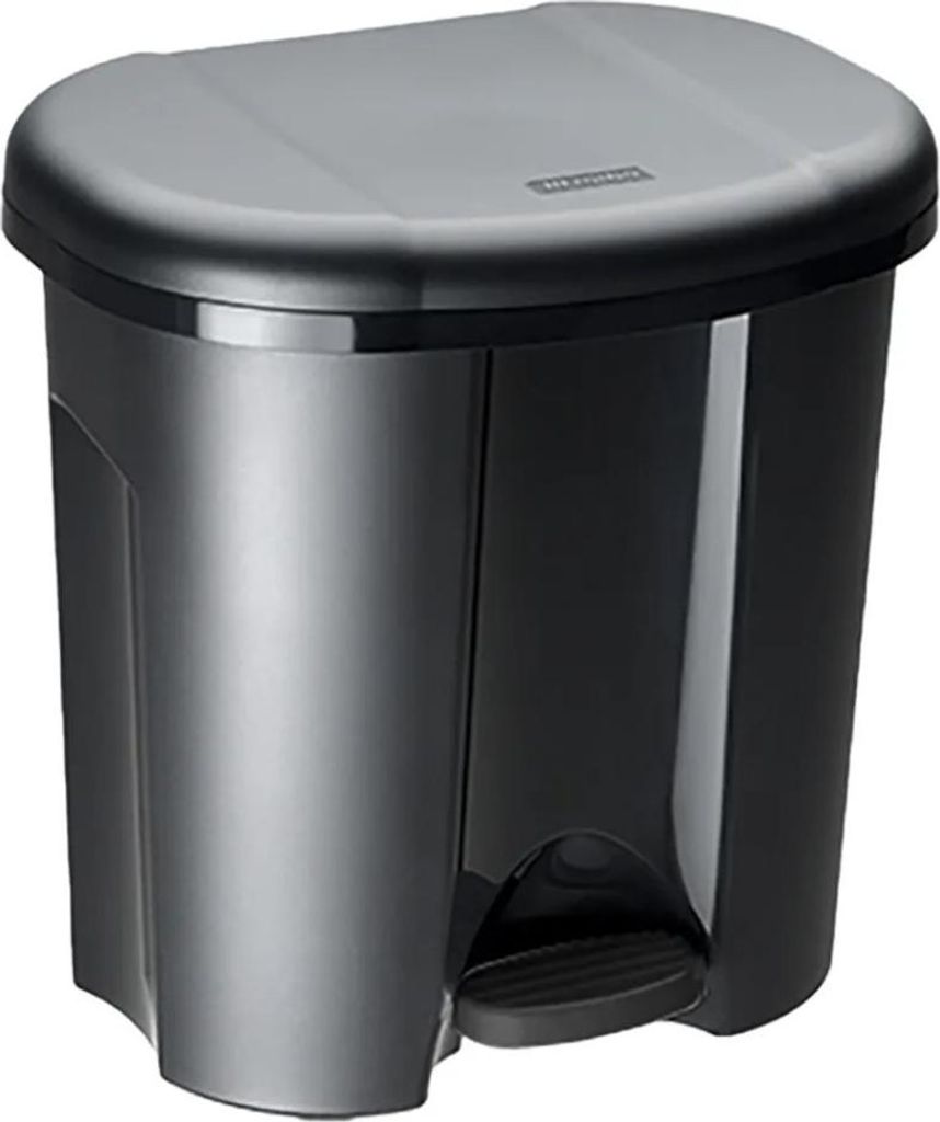 Rotho Treiteimer Abfalltrenner Pila 2 x 10 L schwarz Produktbild 