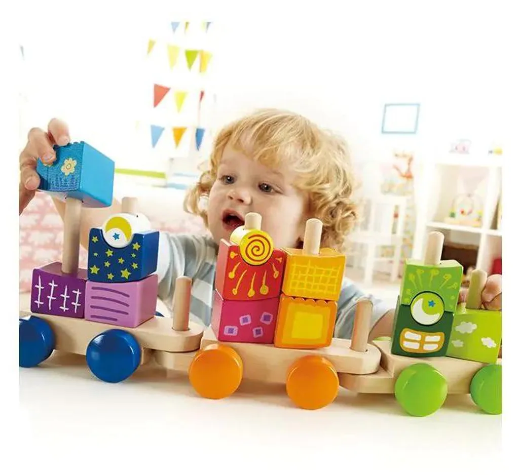 Jouet en Bois Éducatif Hape E0417 pour Captiver l'Attention des Enfants