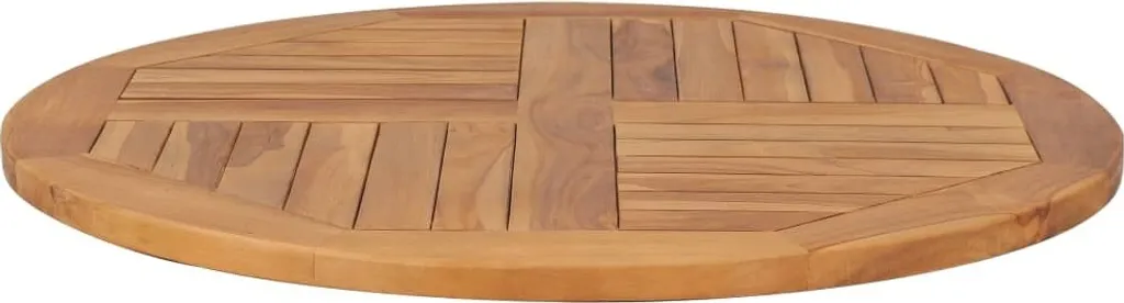 Plateau de table en teck massif 80 cm : la solution durable et robuste