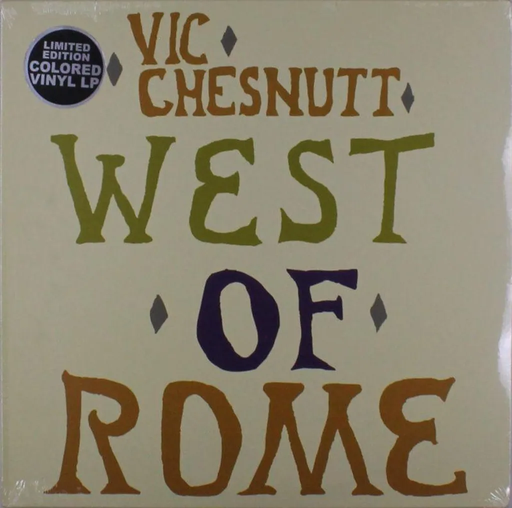 Vinyle Vic Chesnutt West Of Rome Album Folk à Collectionner Couleur