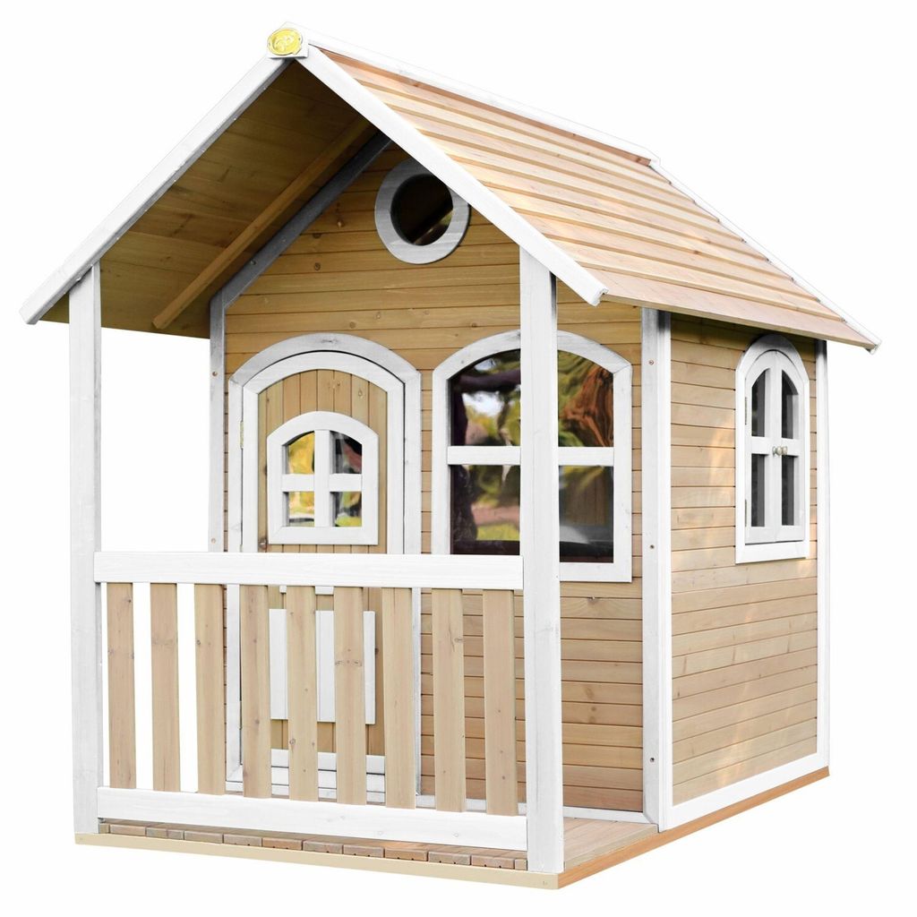 Axi Spielhaus Axel aus Hemlock-Holz 191x137x178 Weiß