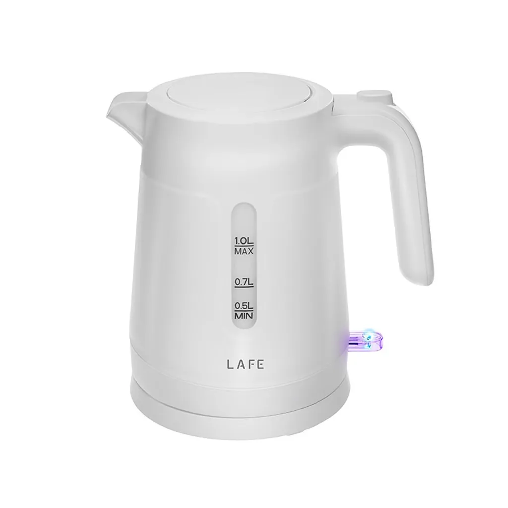 Bouilloire électrique Lafe Essential S 1L 1500W Blanche - Gain de Place