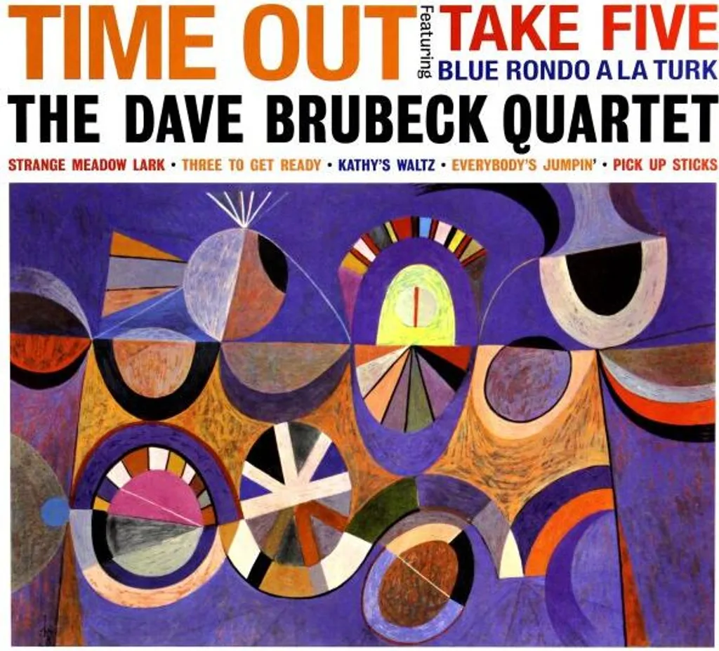 Album Jazz Time Out Dave Brubeck Quartet CD Édition Remastérisée Or