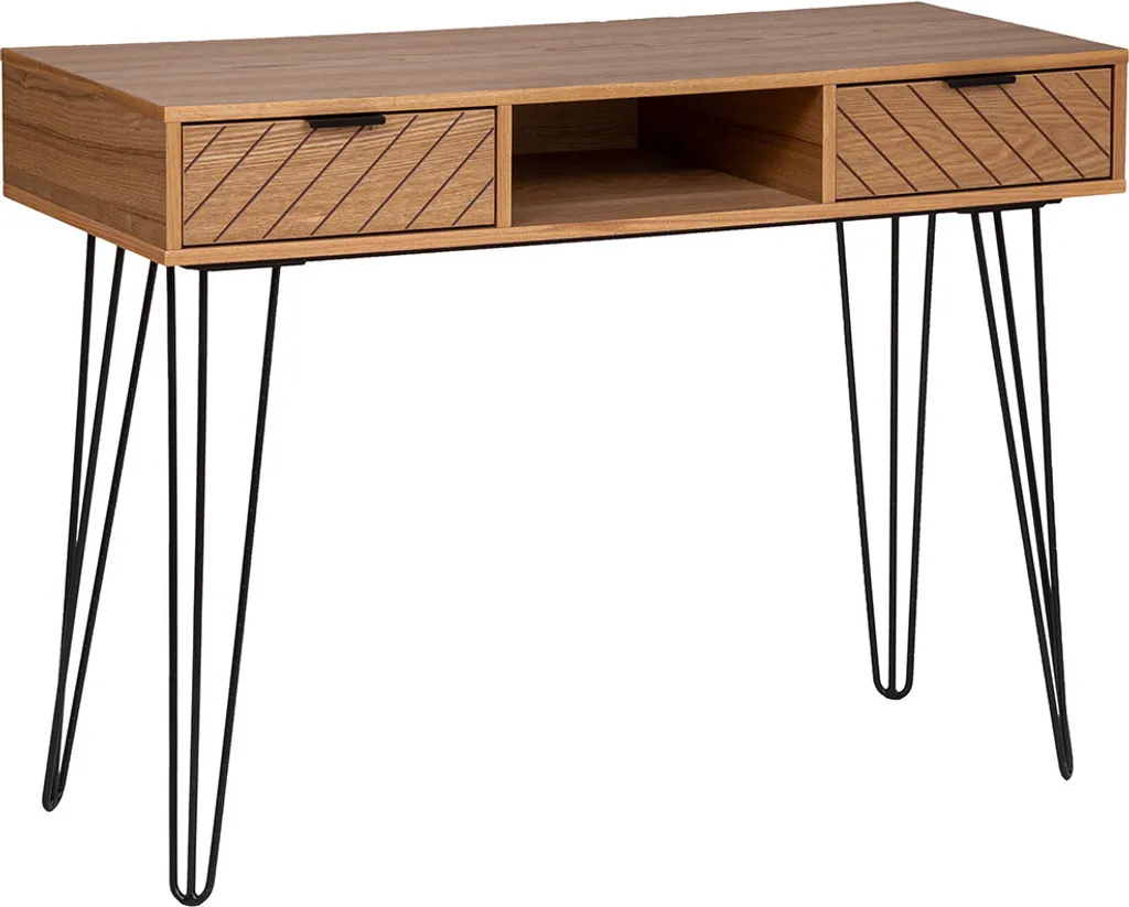 Console bois 110 cm Berne Eazy Living idéale pour couloir et salon