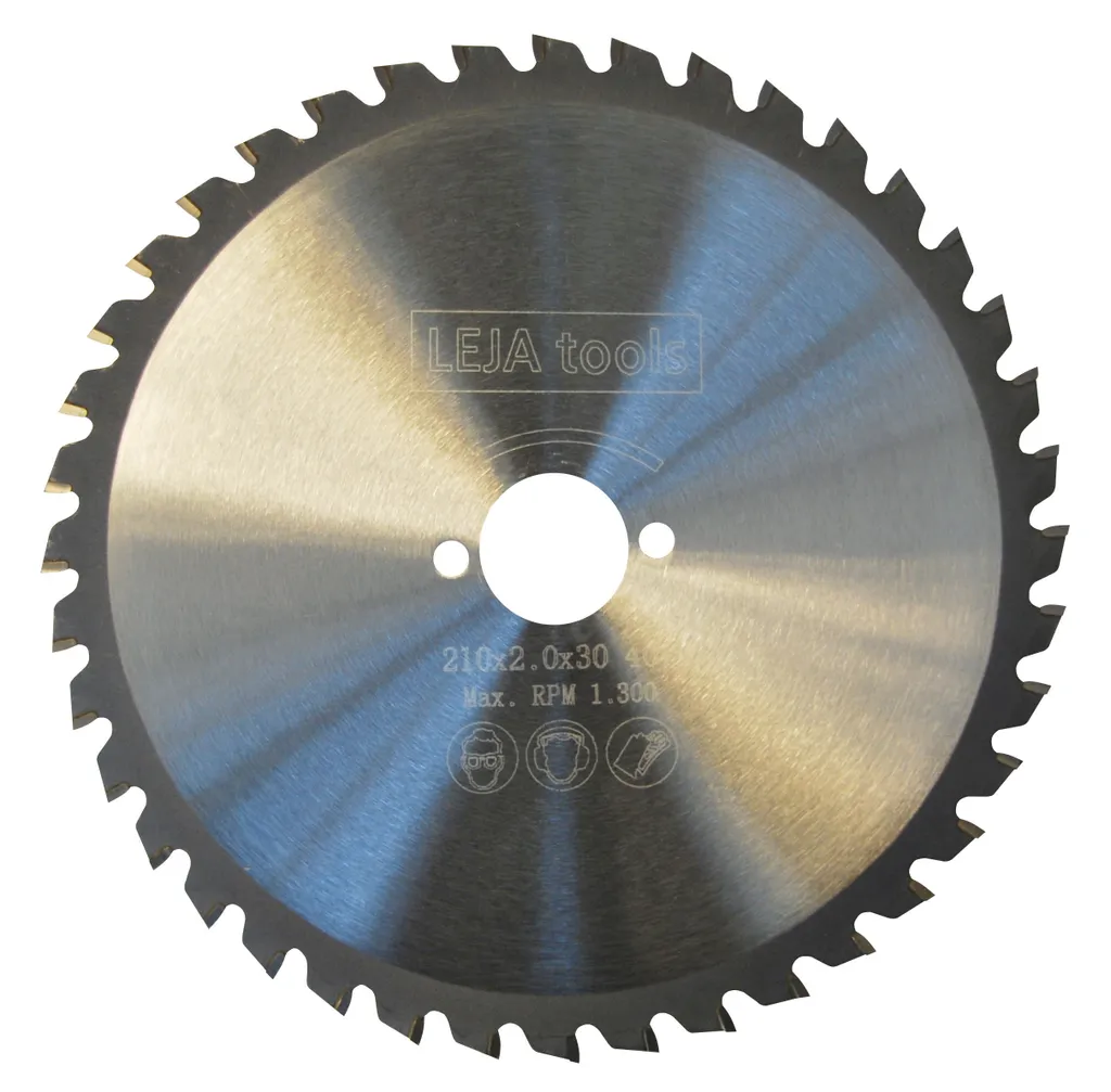 Lame 210x30 mm 40 dents FERROfix : finies les coupes de bois brûlées