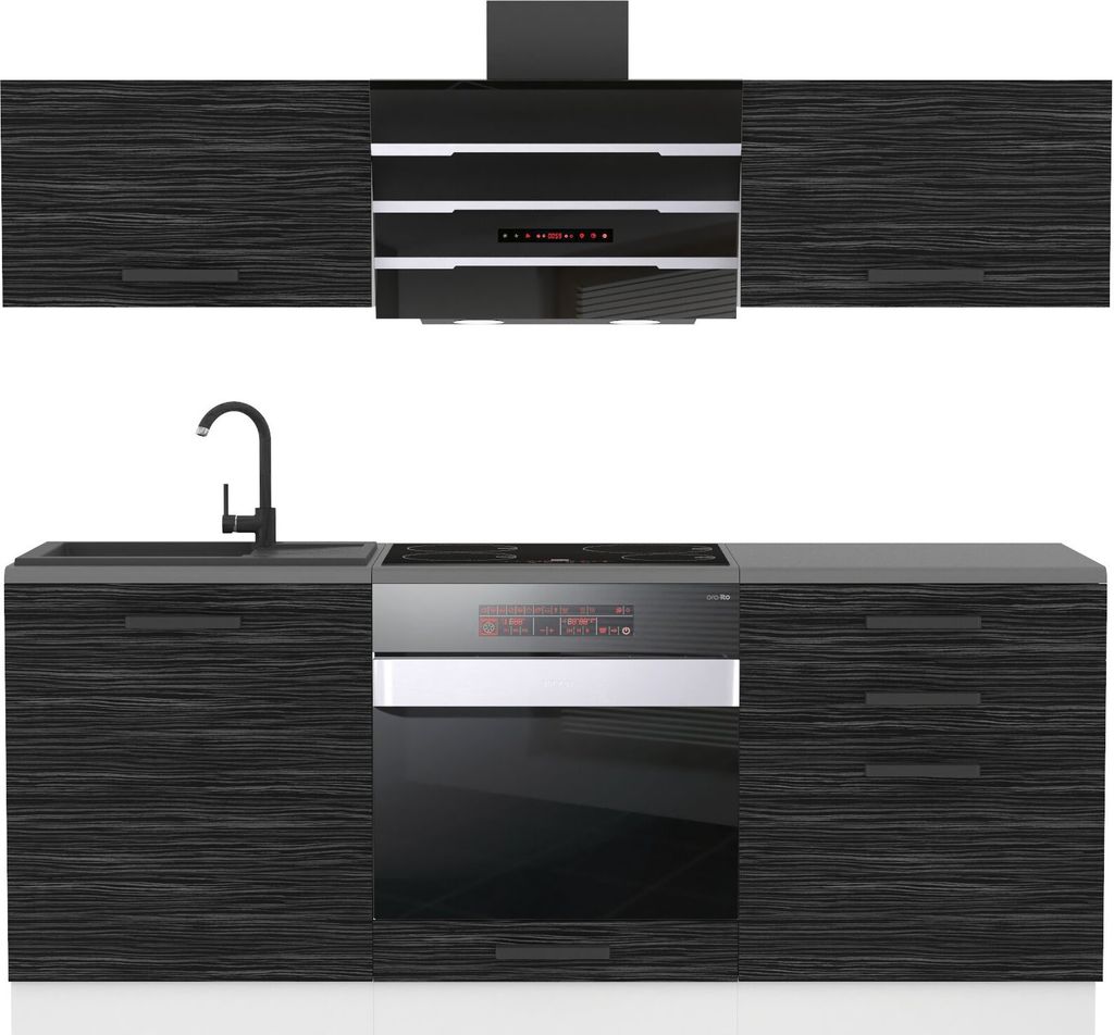 Belini Küchenzeile Küchenblock Sophia - Küchenmöbel 180 cm Produktbild 
