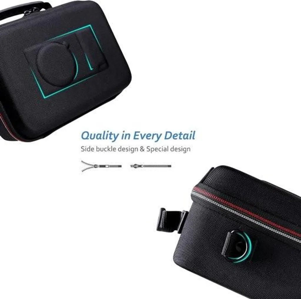Sac de voyage noir pour appareil photo Sony Vlog ZV-1 compact