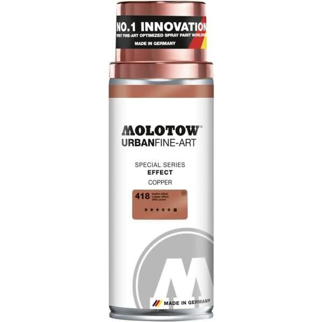 Molotow Sprühdose URBAN FINE-ART, Effect Lack 400ml, Nr.418 kupfer-effect