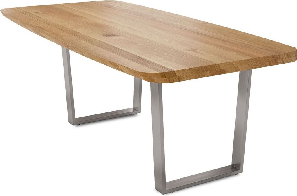 Esstisch Danette 8 200x77x100 Esszimmertisch Massivholz Wildeiche