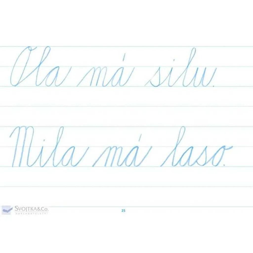 Cahier de calligraphie CP : Apprendre à écrire proprement avec Svojtka