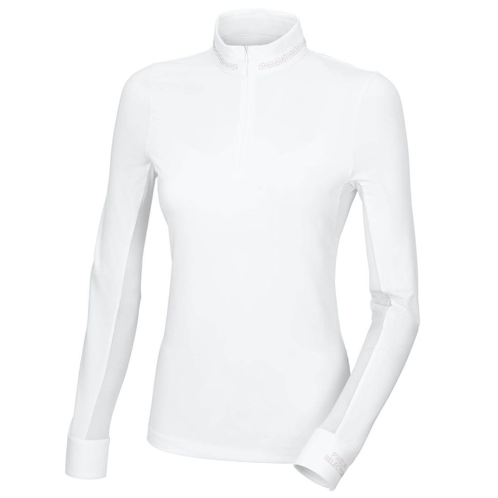 Pikeur Turniershirt Damen Virgine FS 2023 Langarmshirt White