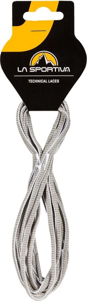 Mountain Running Laces 132/52, La Sportiva Mountain Running Footwear, CF, White/Mid Grey () - La Sportiva