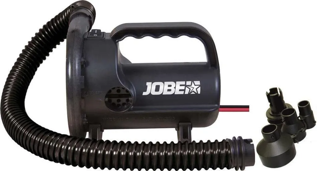 Gonfleur électrique 12V Jobe Turbo pour bouée et kayak haute pression