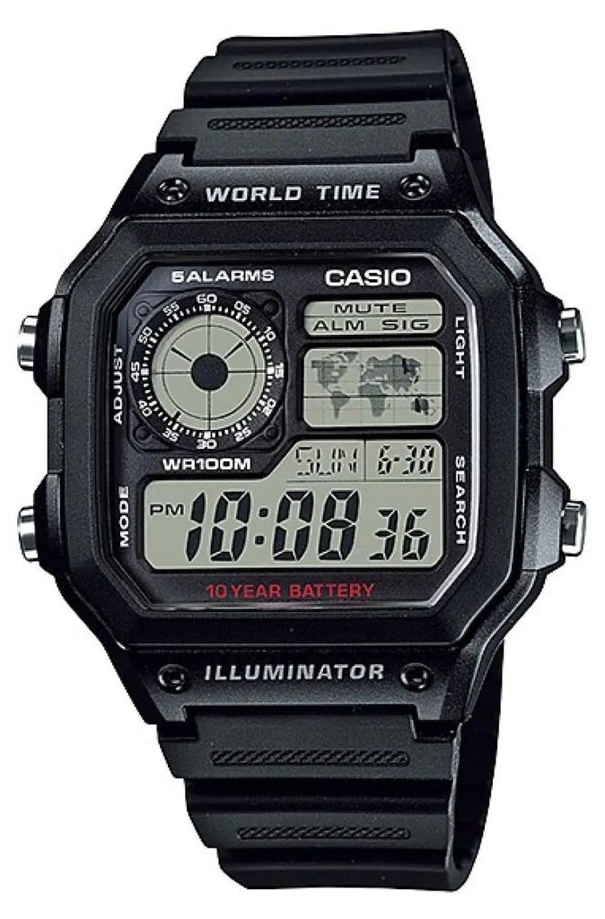 Casio Herrenuhr Collection AE-1200WH-1AVEF Produktbild 